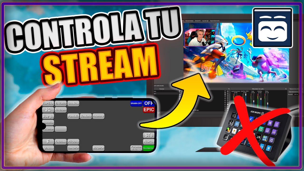 ¡STREAM DECK GRATIS! | COMANDOS BÁSICOS | TUTORIAL SAMMI DECK