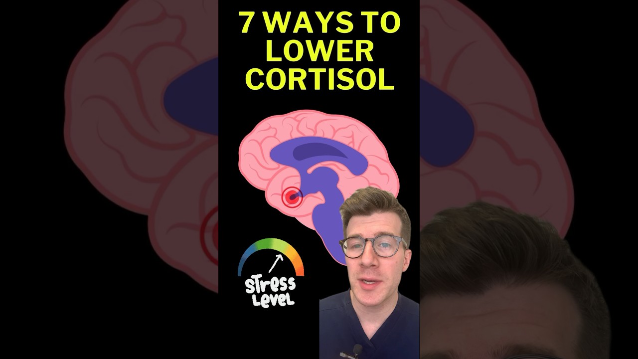 How to reduce cortisol - Doctors 7 tips #shorts