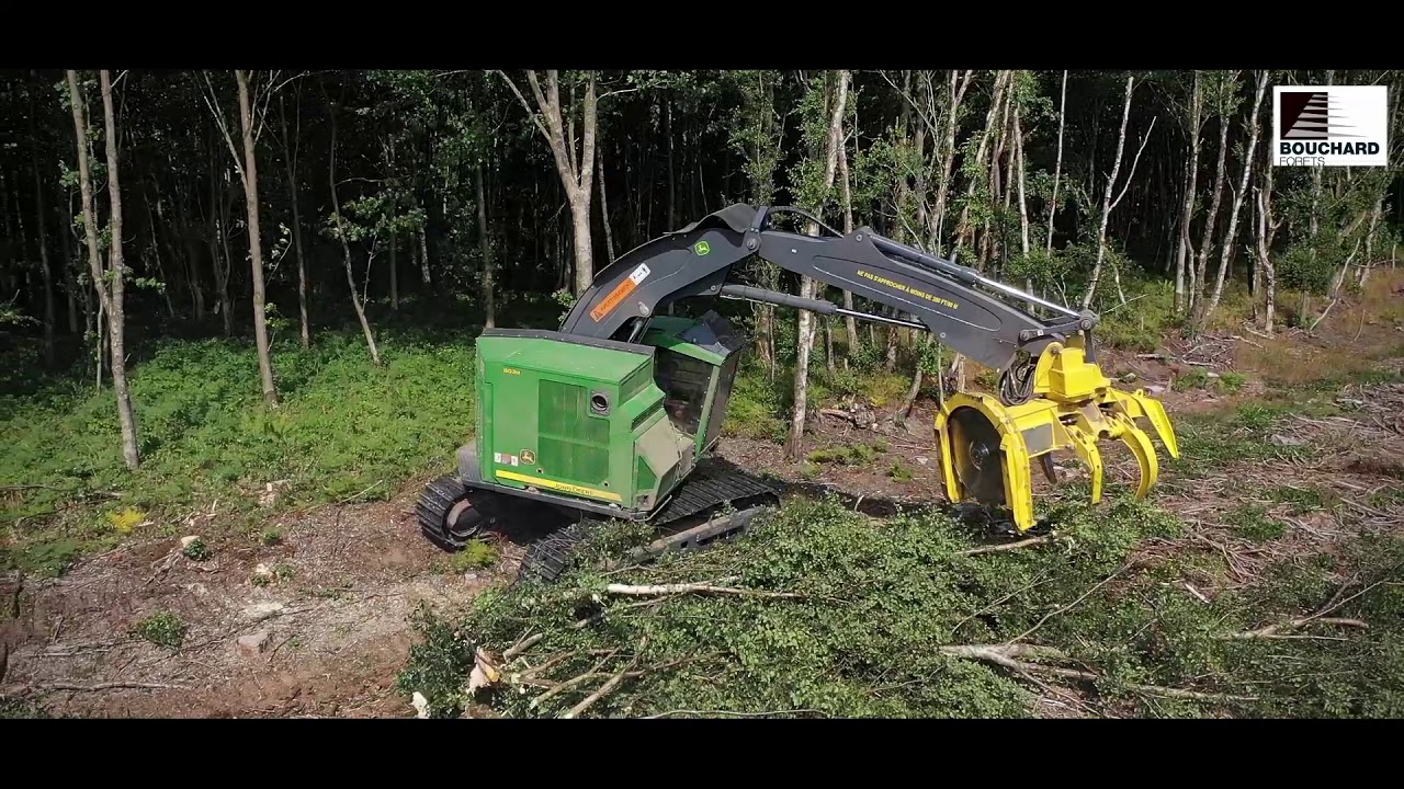 Feller Buncher John Deere UNIQUE EN FRANCE !