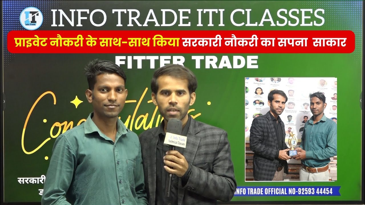 मऊ उत्तर प्रदेश से BARC सरकारी नौकरी तक का सफर ITI Student | ITI Technical classes channel | 