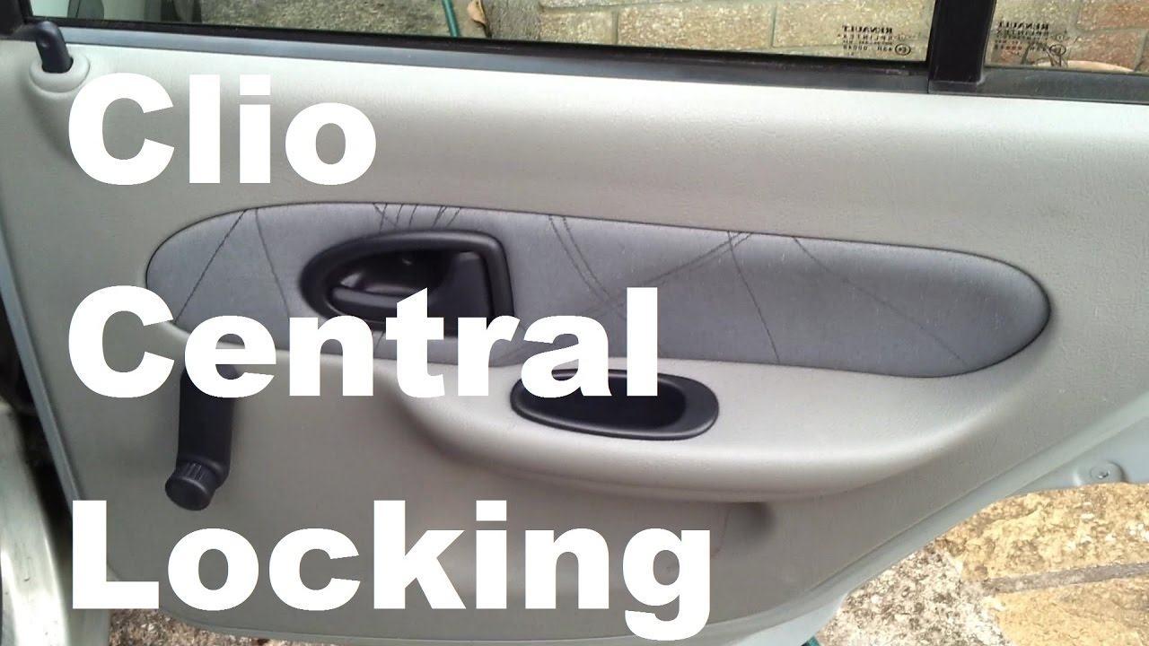 Renault Clio Central Locking Actuator Replacement