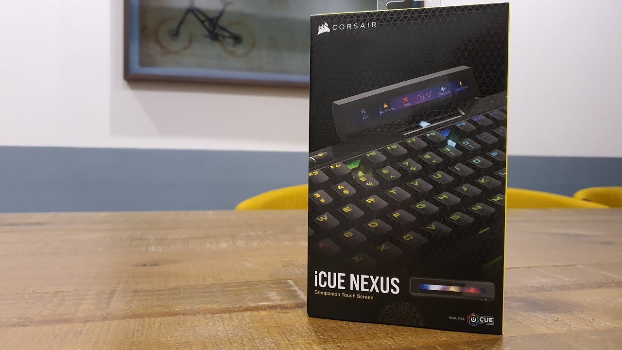 Corsair iCue Nexus Touch Screen Companion, Unboxing, Setup and Test