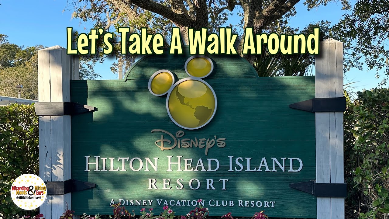 Let's Take A Walk Around Disney's Hilton Head Island Resort | Disney's Beach Resorts