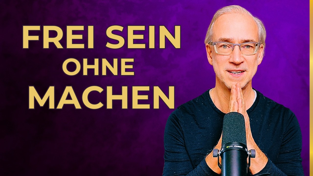 Frei Sein ohne Machen: Wenn Manipulation aufhört, geschieht Es