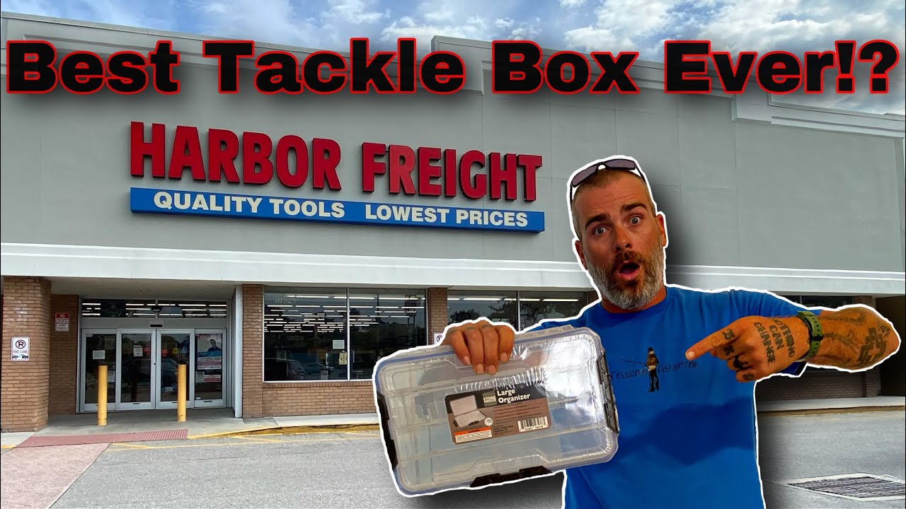 TORTURE Testing the HARBOR FREIGHT TACKLE box (SURPRISING!!)