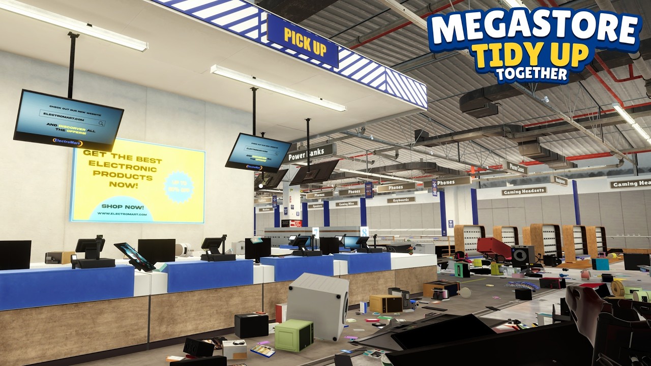 The Megastore Electronics Store Has Arrived! | Megastore Tidy-Up Together
