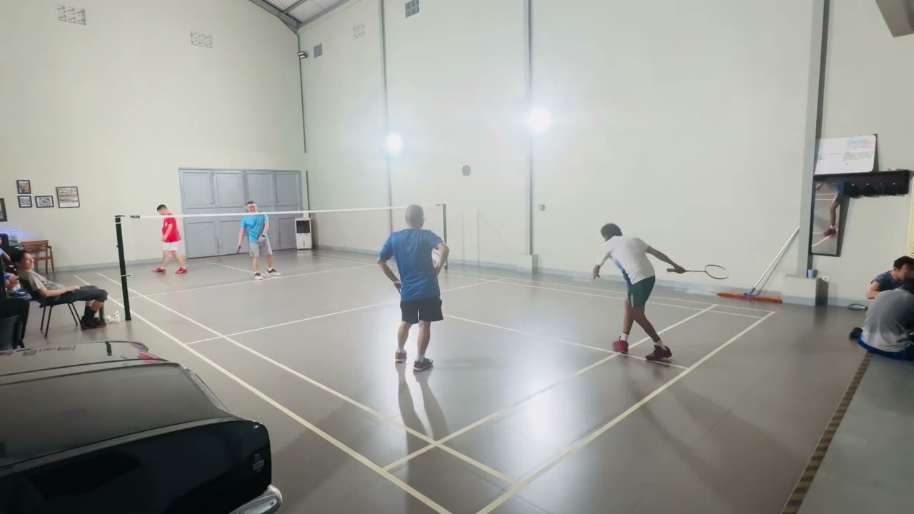 Nank2 Dodo vs Julius Jusak #video #badminton #badmintolovers #videoshort