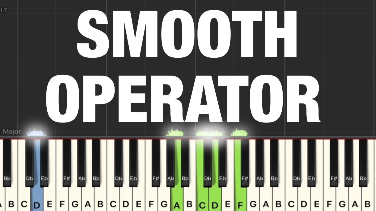 SADE - Smooth Operator Piano Tutorial | Medium