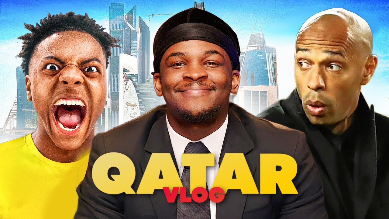 I MET THIERRY HENRY IN QATAR FT ANDRES INIESTA, ISHOWSPEED & KSI | FIRST EVER VLOG!
