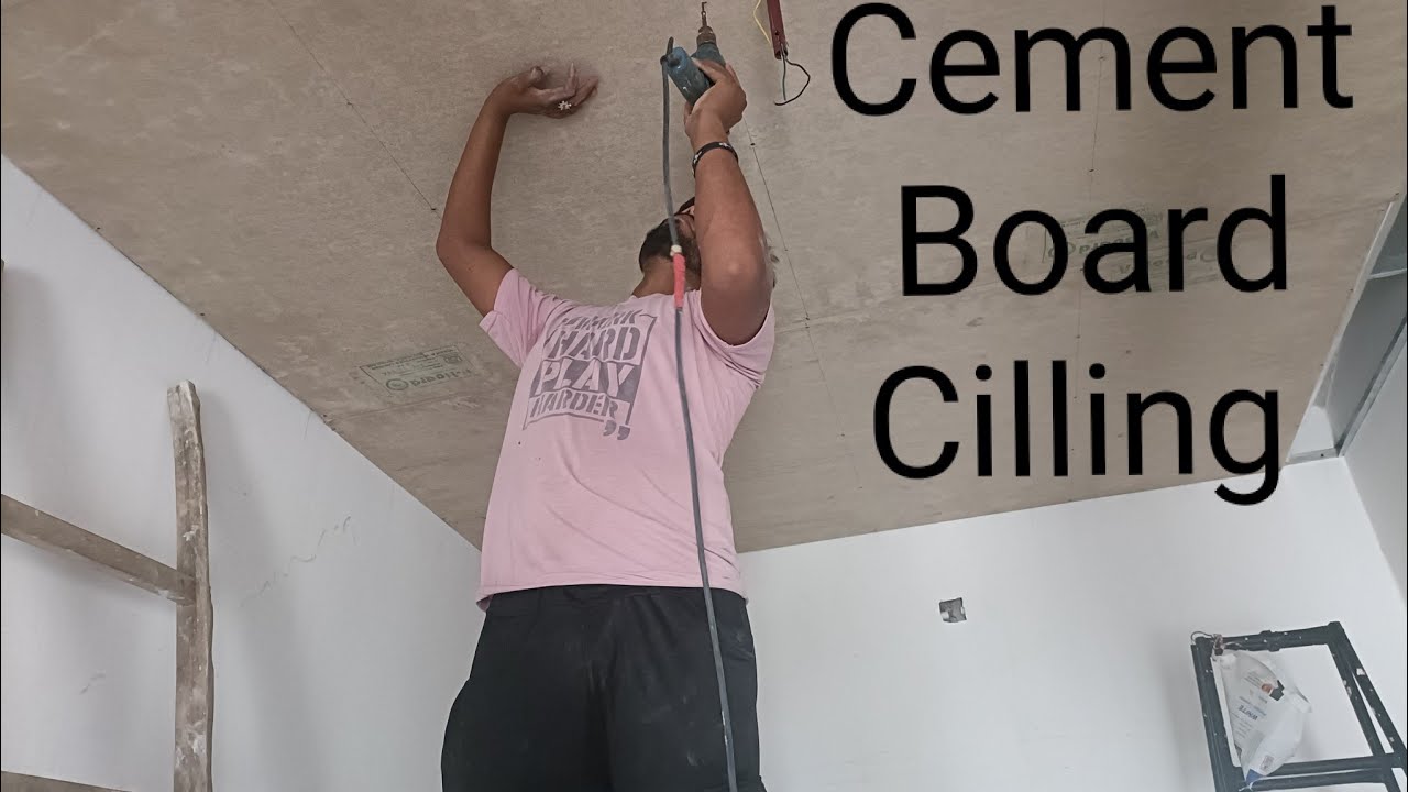 cement board ceiling WOW