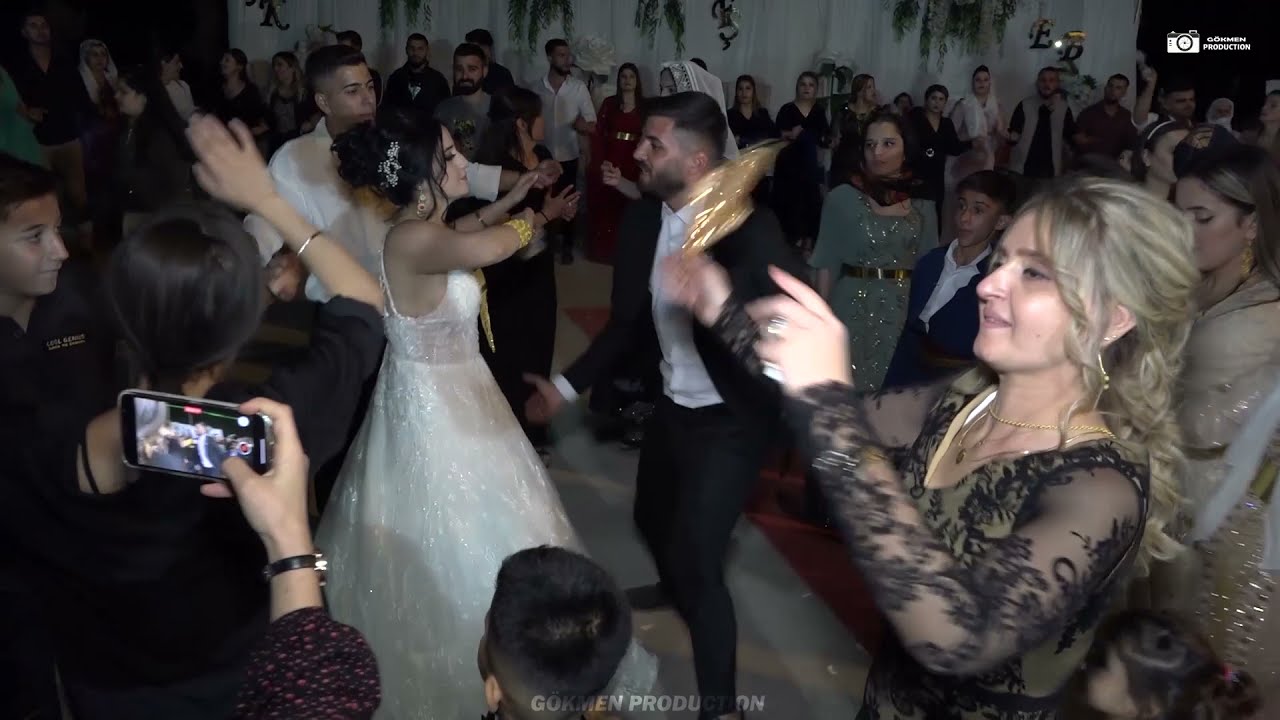 3 Gelin 3 Kardeş Damat Bilgeç Ailesinin Görkemli Düğünü - Part  5  Grup Welat SİLOPİ