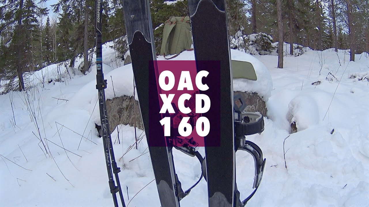 Esittely - OAC XCD 160 liukulumikengät