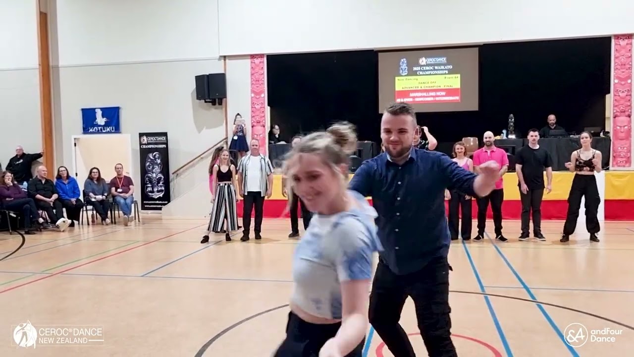 Dance Off (Advanced/Champion) - Final - Ceroc Modern Jive - Waikato Champs 2025