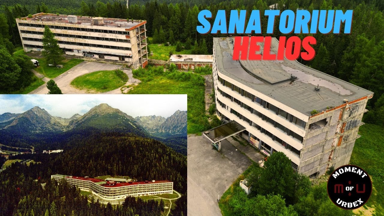 Sanatórium HELIOS Štrbské Pleso [ Prekrásna,no chátrajúca pýcha Tatier ] Urbex#drone
