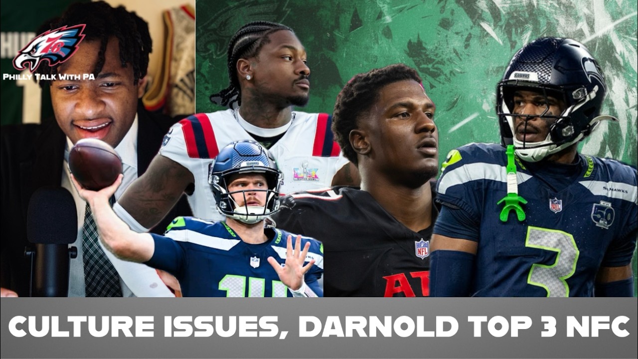 James Pearce Jr. Epitome of Black Culture Issue, Darnold Shines, Eagles New Hire | PHILLY TALK