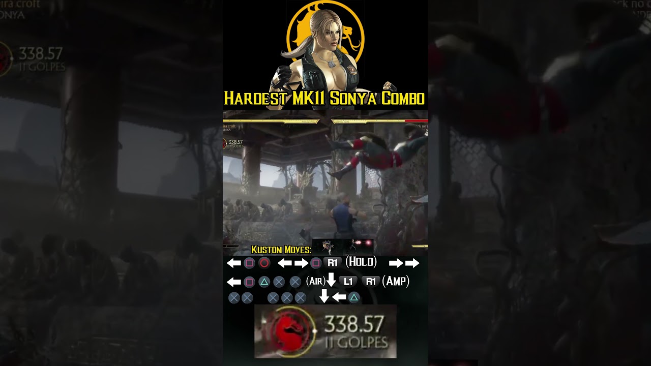 The Hardest Sonya Combo In MK11 Tutorial