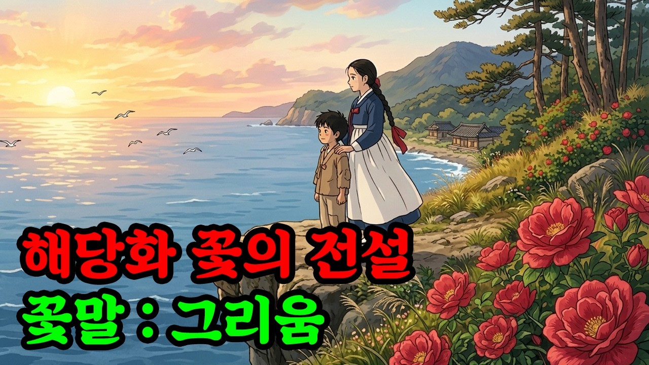 해당화 꽃의 전설~ ㅣ 야담 전설 민담 옛날이야기 수면동화 오디오북 야화