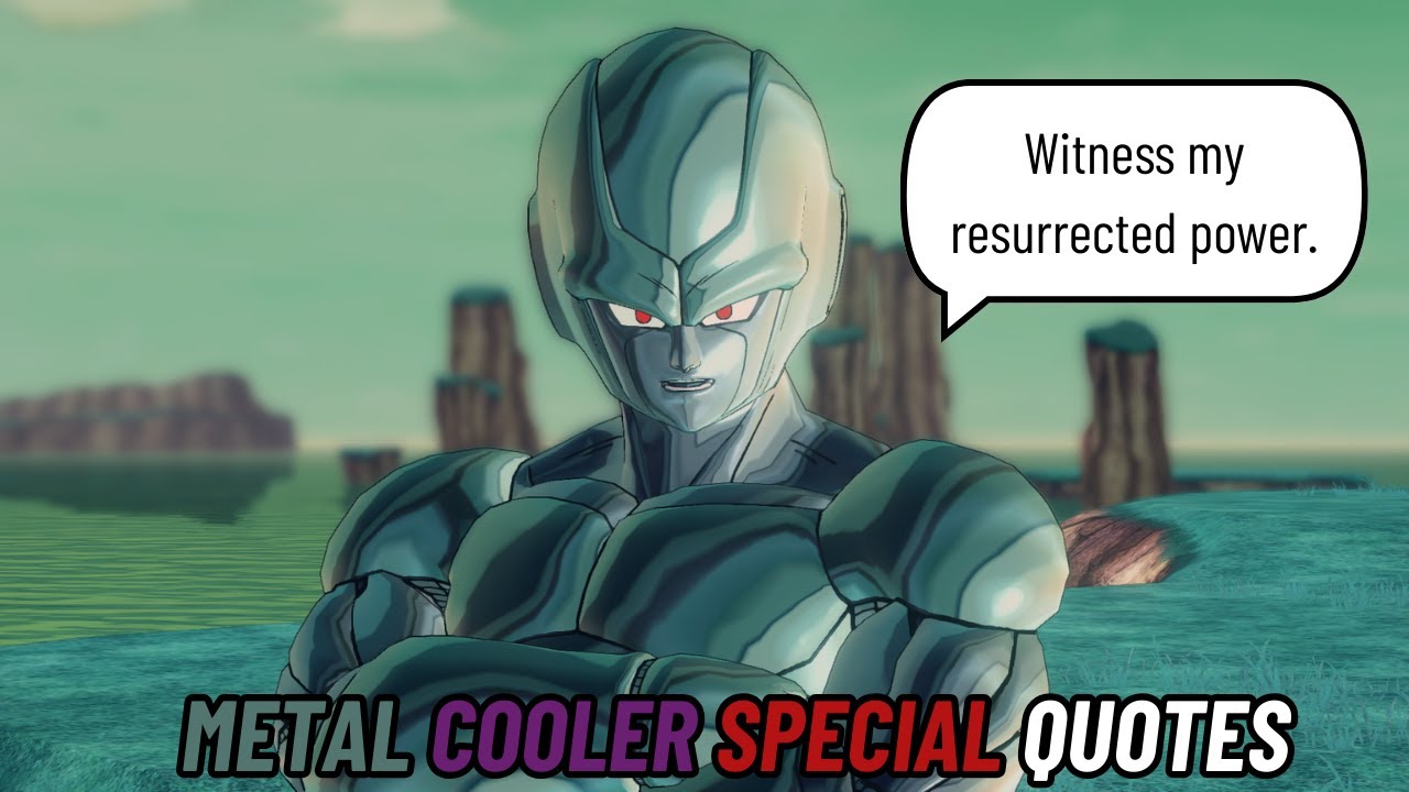 Metal Cooler Special Character Interactions-DRAGONBALL XENOVERSE 2