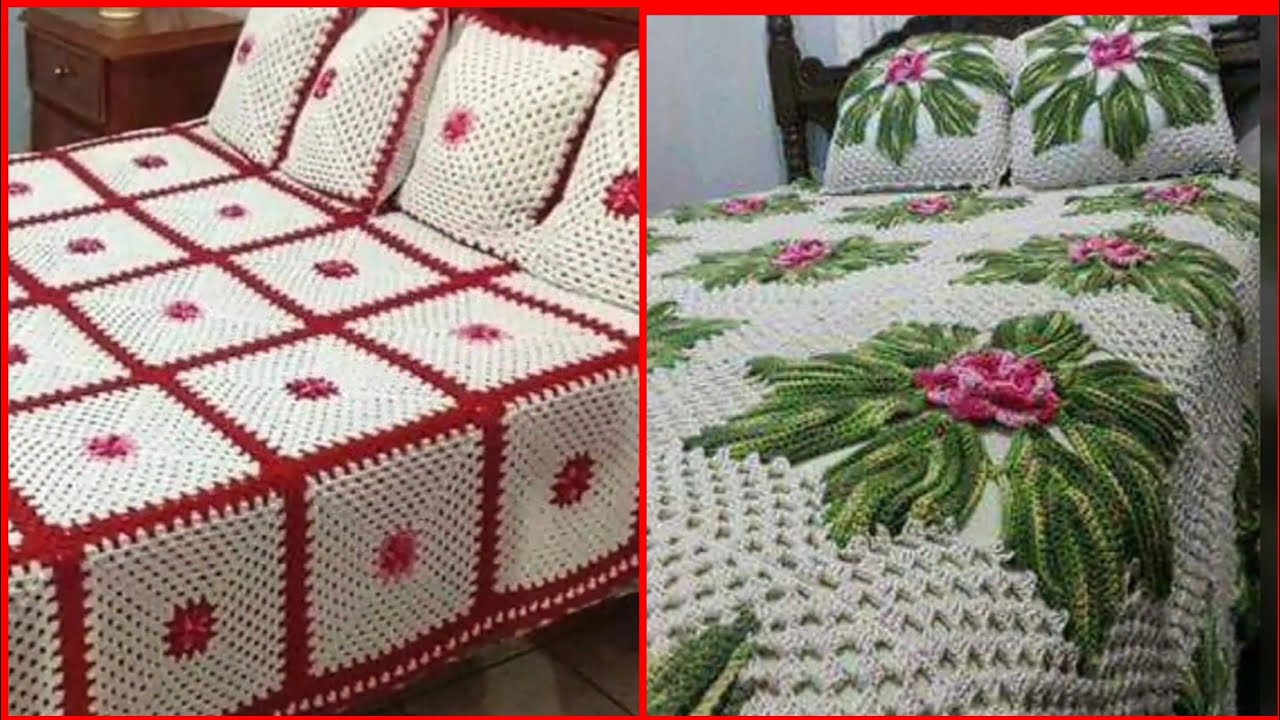Top Class Crochet BedSheets Designs // Hand Made Crochet BedSheets Patterns