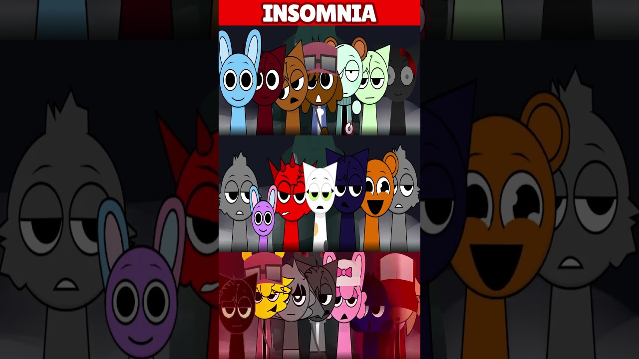 Incredibox Sprunki Insomnia *MIX VERSION*