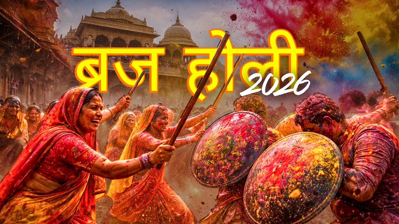 Braj Holi 2026 | Mathura Vrindavan Holi 2026 Travel Guide | Delhi To Mathura Trip