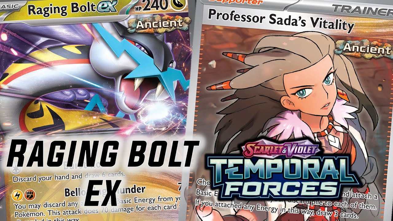 ⚡️Raging Bolt ex ¡KO a todo!  - Temporal Forces / Fuerzas Temporales