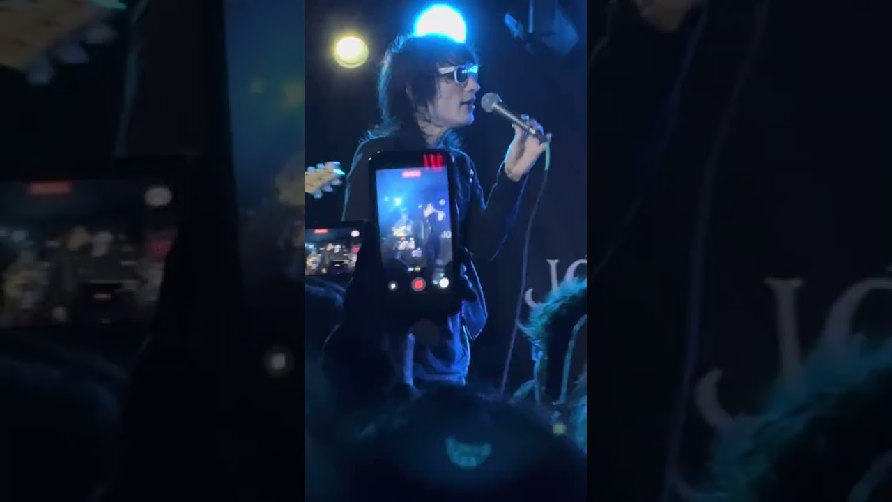 Johnnie Guilbert at Mercury Lounge with Angel of Death on October 28, 2025.