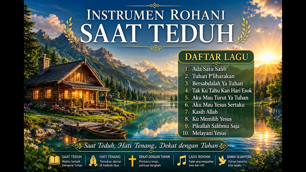 Instrumen  Rohani Saat Teduh Bersama Tuhan.
