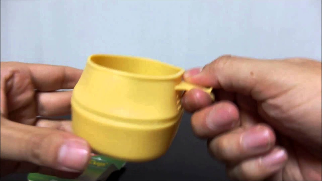 軽さを追求する雑貨特集 COGHLANS コフラン  フォールドカップ 使用動画！【ゆきひろ】