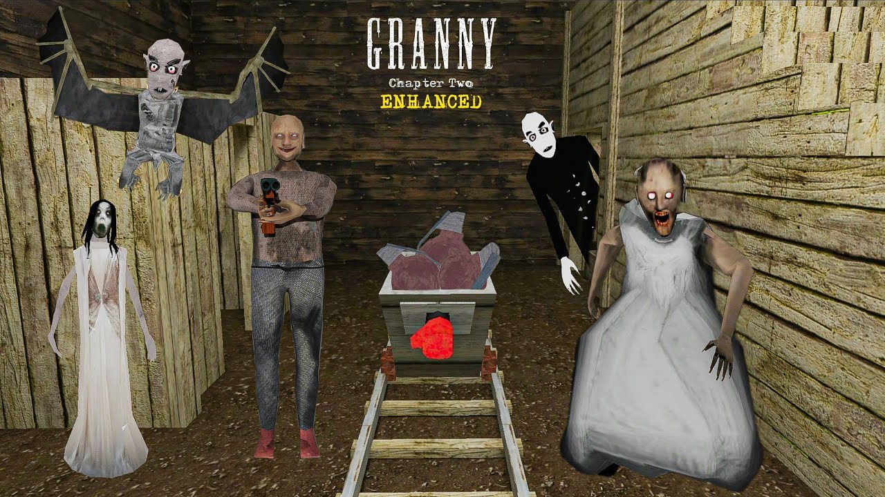 Granny 2 Enhanced New Escape 🔥 Pro Level Stealth Gameplay | Granny 2 Enhanced .