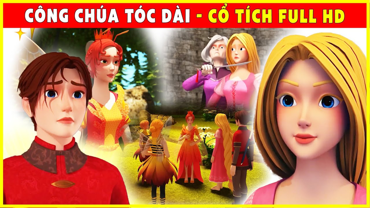 CÔNG CHÚA TÓC DÀI trọn bộ🥝🌷Cổ Tích 3D 2022 Mới Nhất💕Cổ Tích Việt Nam FULL HD Hay Nhất THVL
