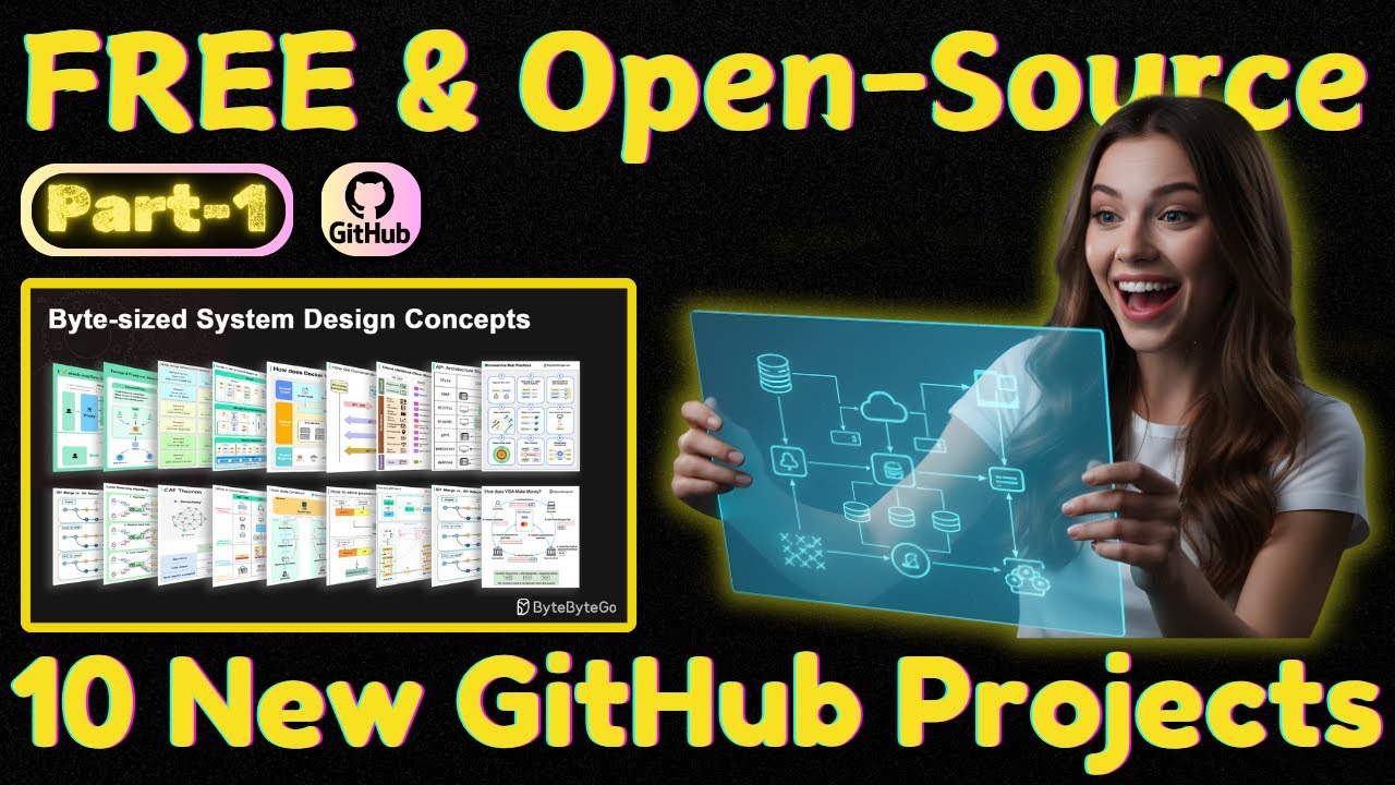 10 НОВЫХ популярных проектов GitHub, которые вы ОБЯЗАТЕЛЬНО должны увидеть (кодирование ИИ, локал...