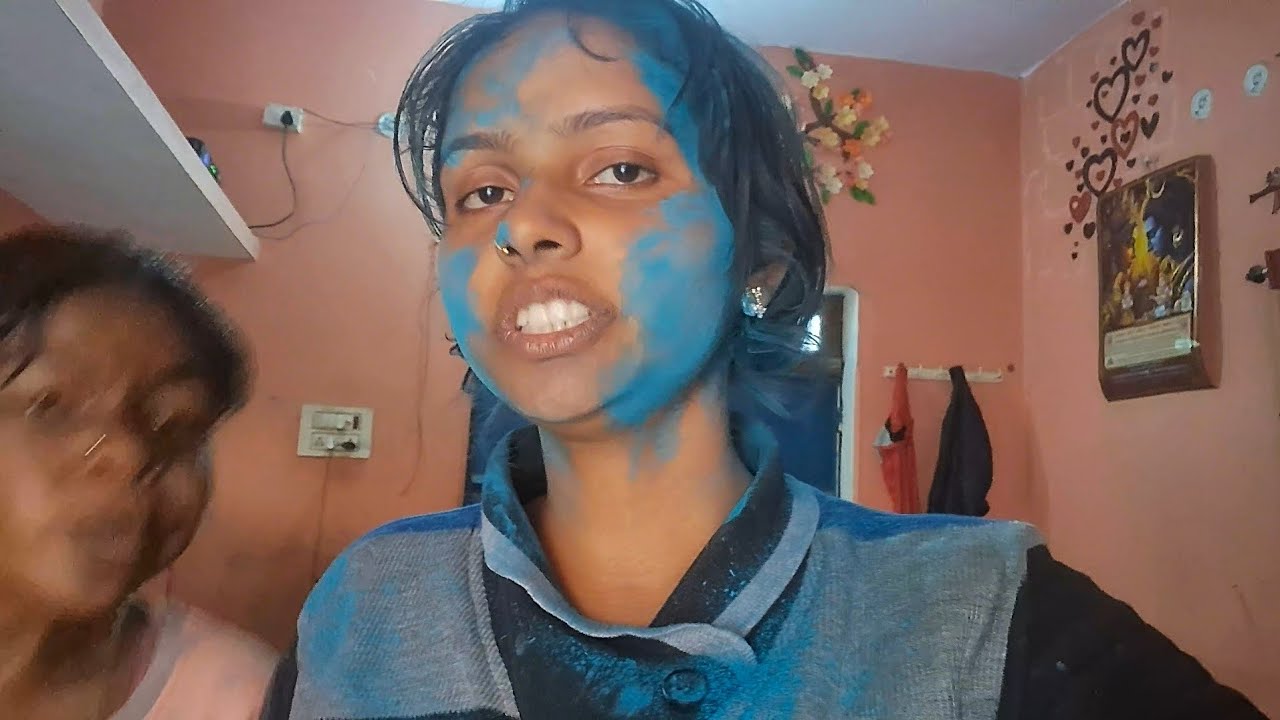😱Unexpected Holi Celebration 🍾 ✨️ 