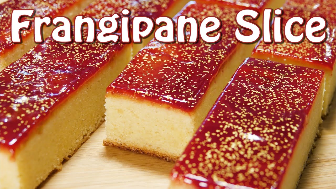 Frangipane Slice - From Simple Ingredients to a Versatile Delicious Batter  - Full of Almond Flavour