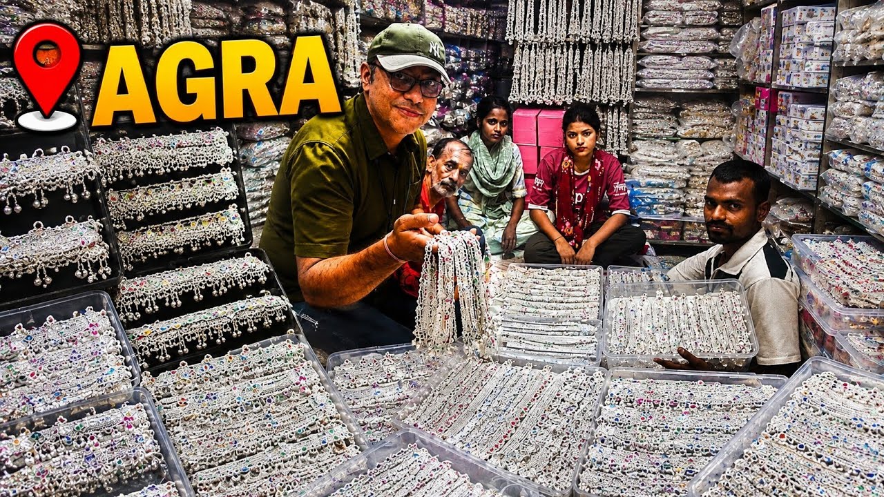 😱 Inside Agra's Payal Factory | Factory to Market