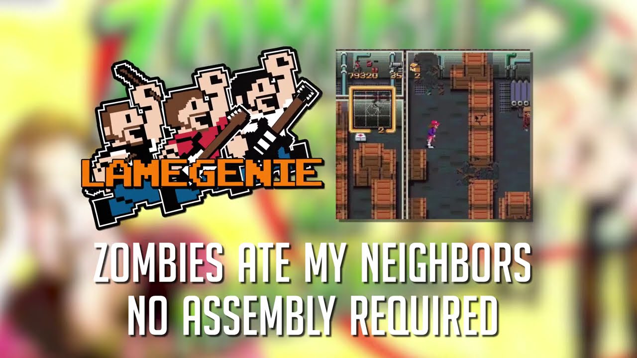 Zombies Ate My Neighbors (No Assembly Required) Cover - PATREON REQUEST