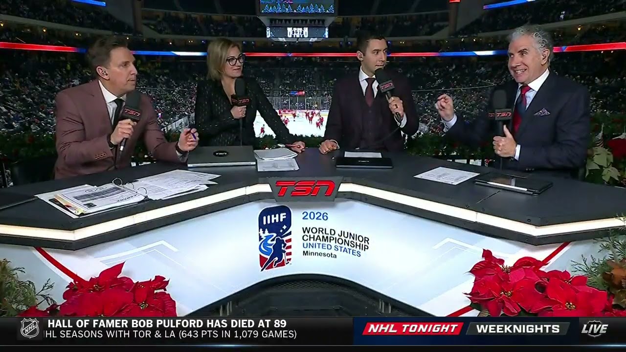 Jan.05/2026  IIHF World Junior Championship  Final  Sweden - Czechia