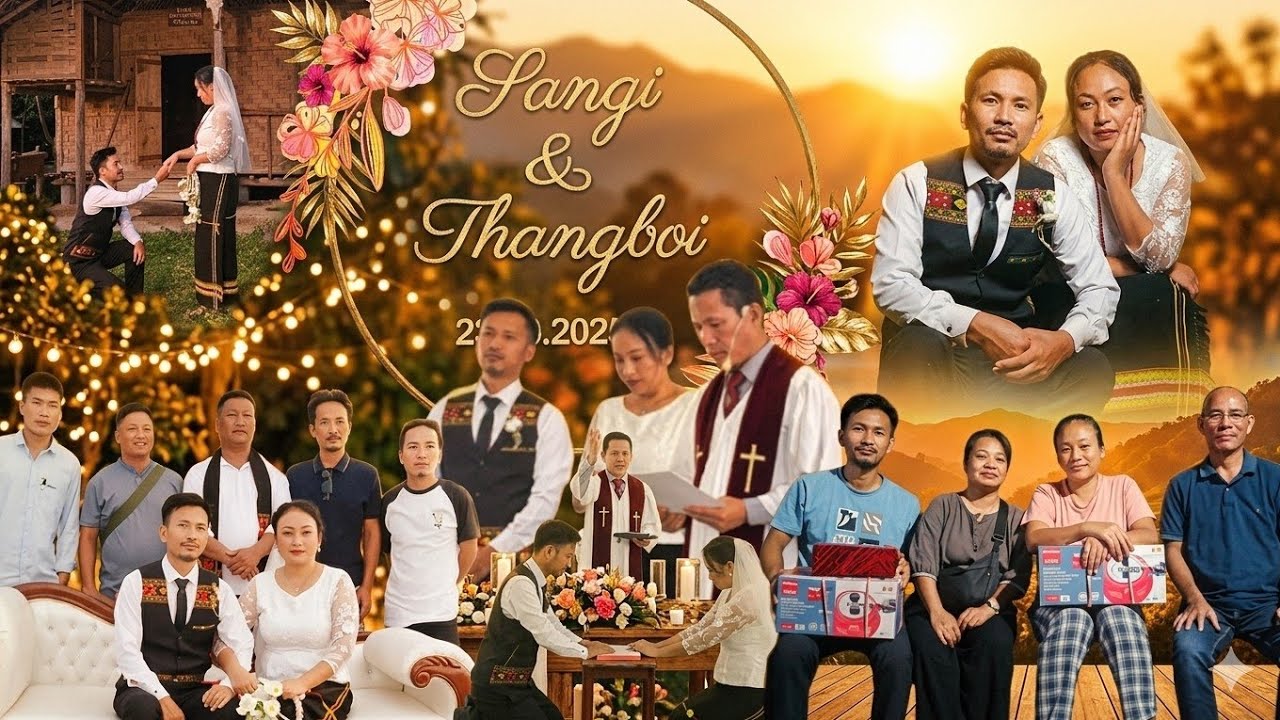 Sangi Weds Thangboi | Bungsang, Nagaland ; 23rd Oct.2025