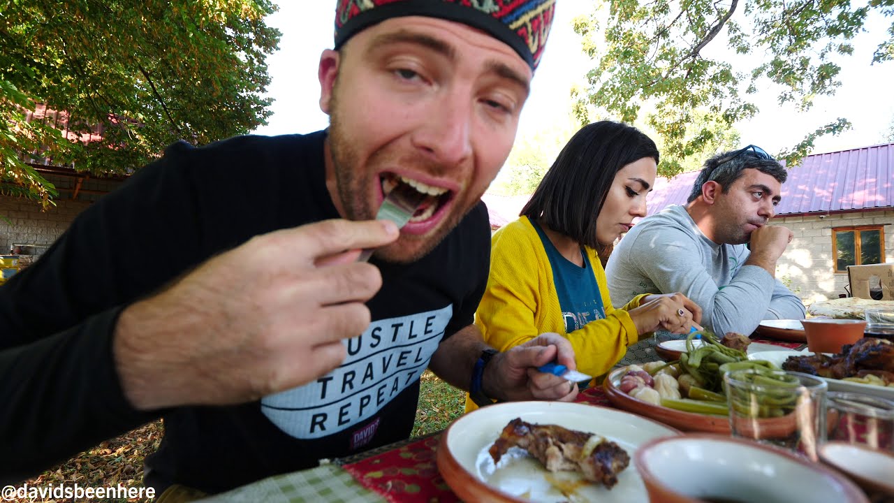 Baking Artsakh Food in Nagorno Karabakh! Republic of Artsakh!
