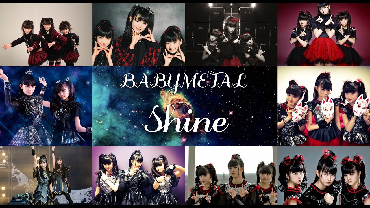 BABYMETAL - Shine (lyrics Japanese-English)