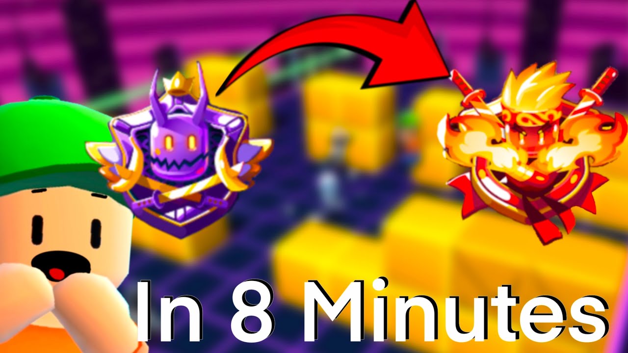 Stumble Guys: INSANE RANKED Master To Champ Speedrun