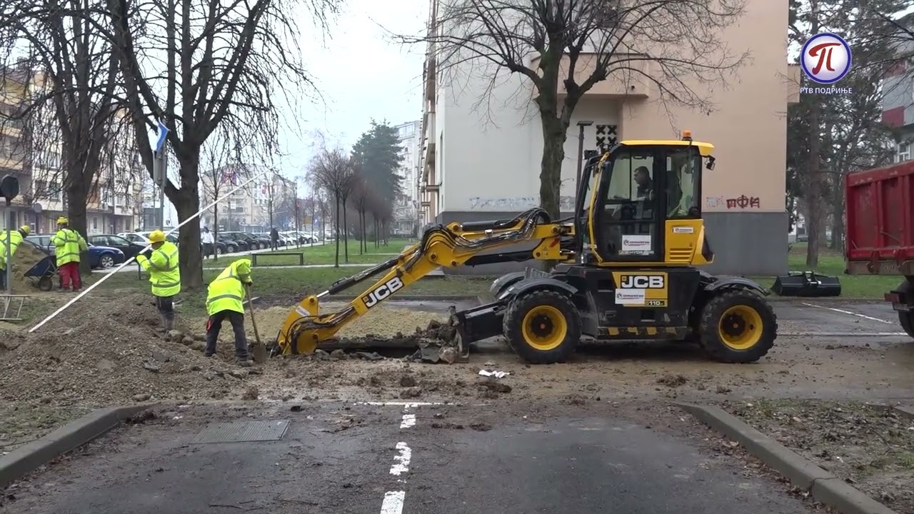 U toku je rekonstrukcija kanalizacione mreže u ulici Branka Radičevića i Beogradskoj