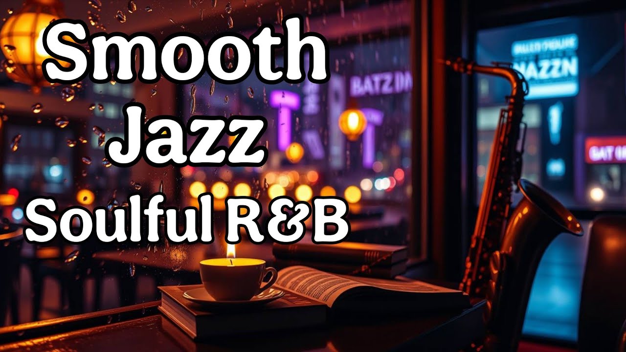 Smooth Jazz Soulful R&B – Rainy Night Lounge Vibes with Cozy Jazz & Chill Grooves
