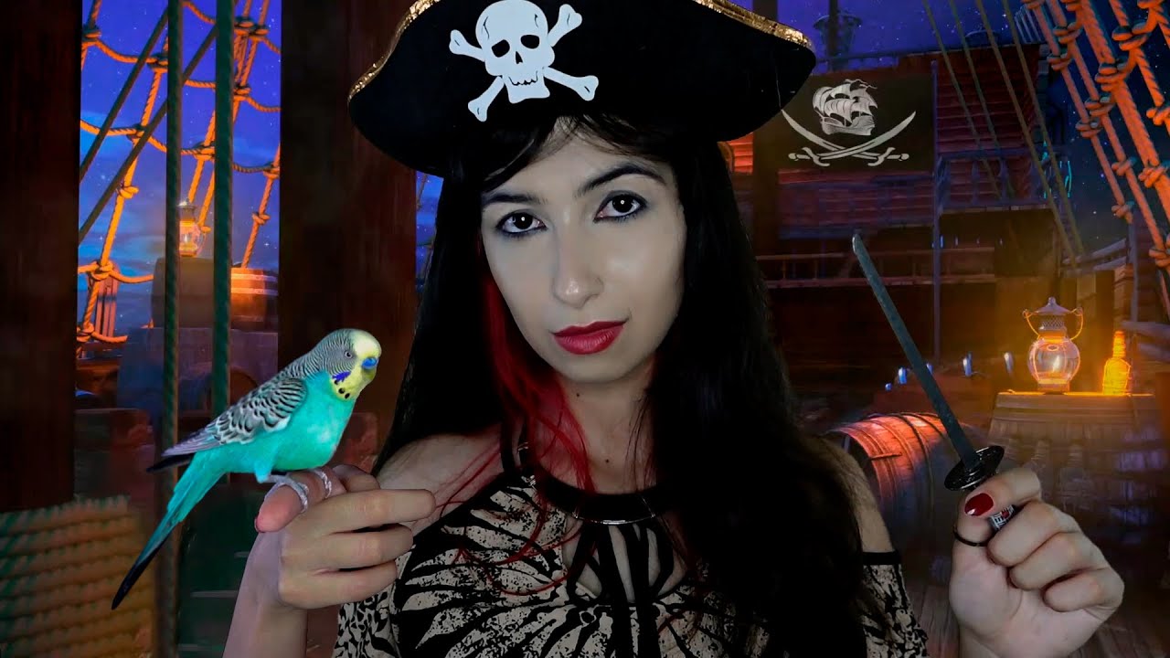 ASMR PIRATA - VOCÊ ROUBOU MEU TESOURO 💰🏴‍☠️