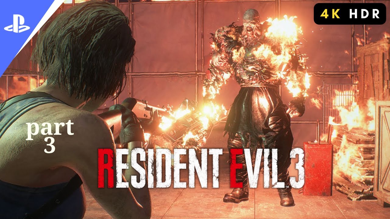 Resident Evil 3 Remake Gameplay Part 3 - The Train Incident