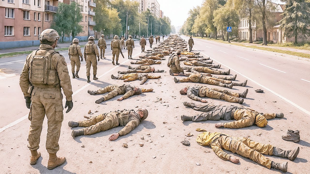 Escena INIMAGINABLE! la CAPITAL UCRANIANA DESPIERTA entre MILES de CUERPOS