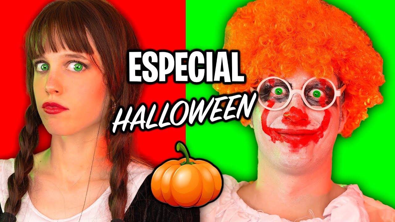 MIÉRCOLES ADDAMS y el PAYASO PENNYWISE se cuelan EN CASA! 🎃 | El Show de Tekendo y Laia Oli #9