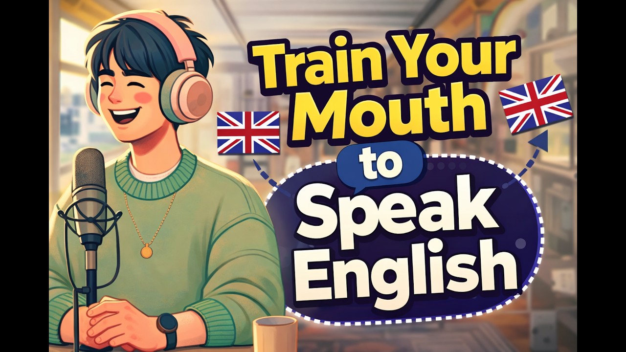 Train Your Mouth to Speak English FASTER with Shadowing Technique