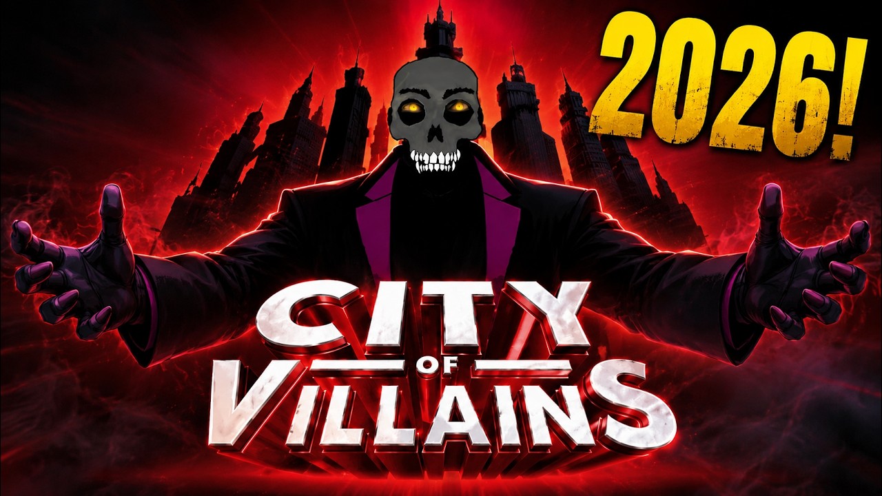 City of Heroes in 2026!? No, it's City of Villains!