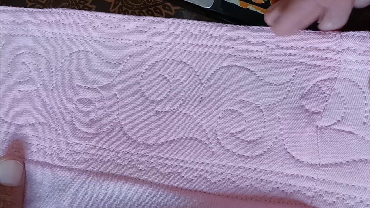 Simple & Easy Salwar Mohri Design for Beginners ​ Latest Salwar Mohri Design 2025.New Poncha Design 